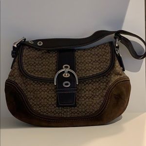 Coach monogram purse
